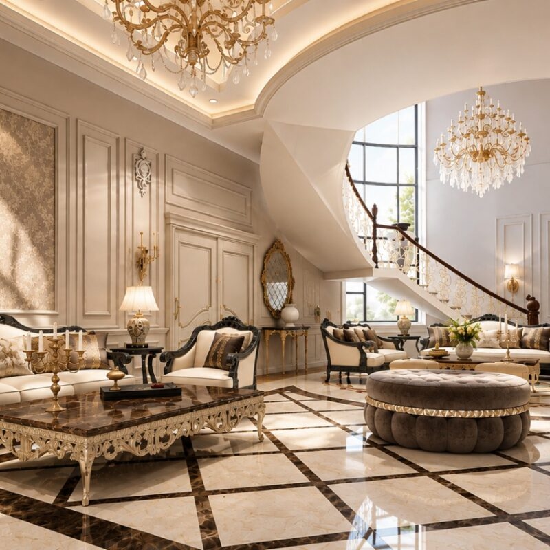 Classic interiors-majles (10)