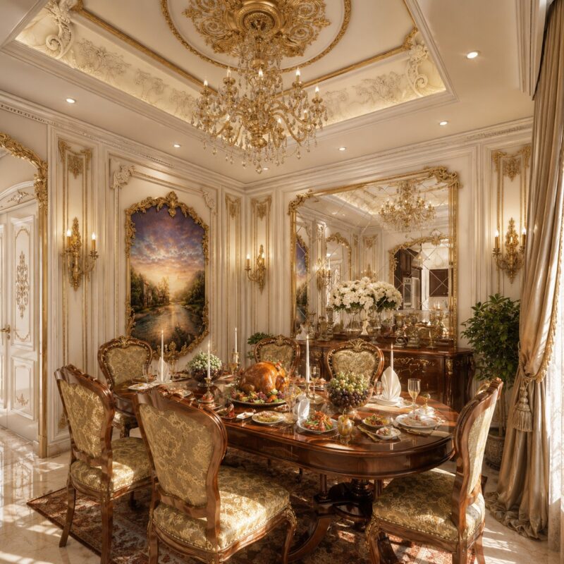 Classic interiors-majles (3)