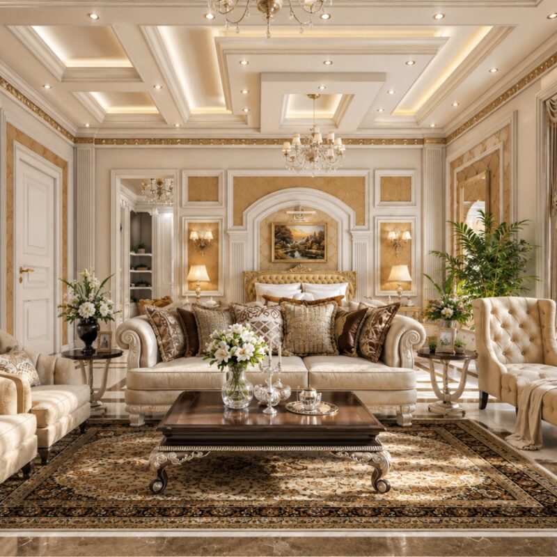 Classic interiors-majles (5)