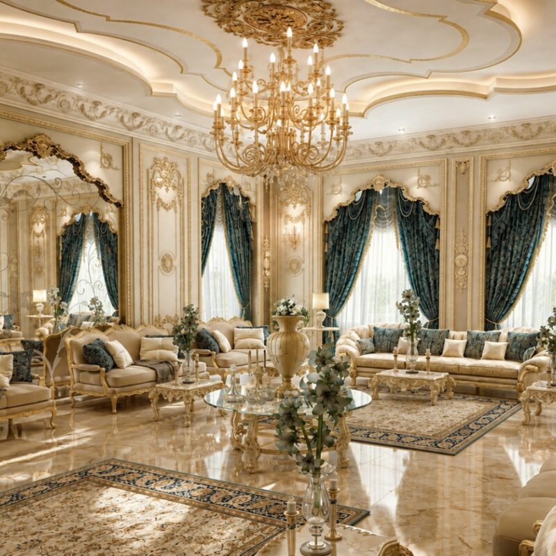 Classic interiors-majles (7)